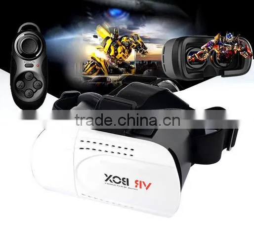 Hot Selling High Quality Real Virtual Google Cardboard Virtual Reality 3D VR Box Glasses photo-3