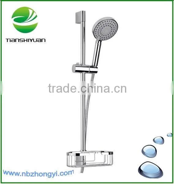Sliding Bar Set Bathroom Shower Rain Faucet Set Abs Slide Bar Shower