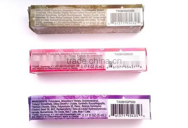 Clear PVC Custom Lipstick Packaging