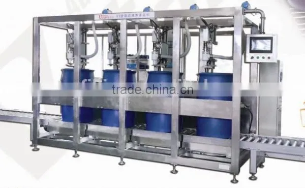 200L Automatic Sulfuric Acid Liquid Filling Machine photo-2