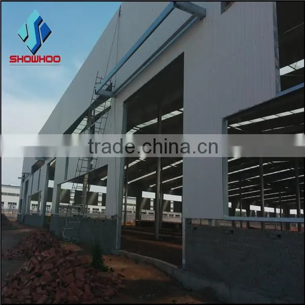 Construction Design Steel Structure Frame Pre-engineered Warehouse photo-6