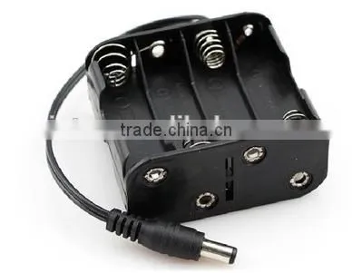 8AA Back to Back Battery Holder With DC Plug Leads/8AA Battery Holder/AA Battery Holder photo-2