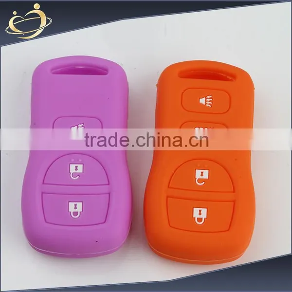 2016 China Manufacturer Cheap 4 Bottons Protective Soft and Durable Silicone Car Key Cover