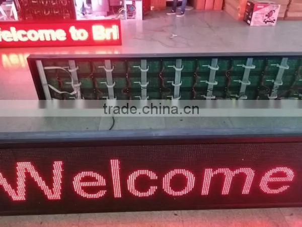 Small Pixel Indoor Single Red LED Strip for Advertising (P4) photo-2