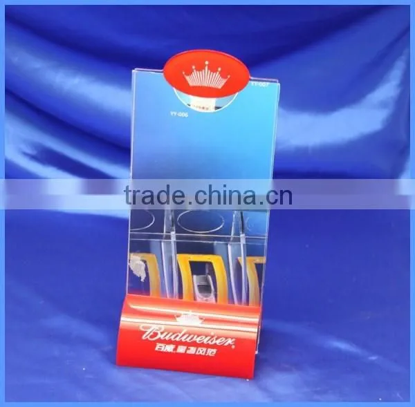 High-end Clear Acrylic Wall Mount Certificate Holder With Different Size photo-2
