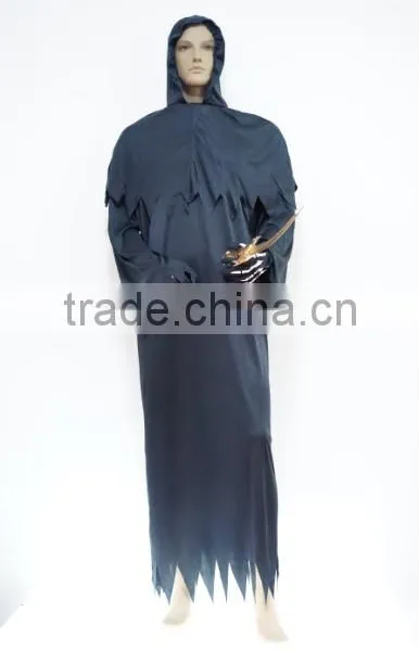 Adult Grim Reaper Costumes Halloween Party Costumes Scary Carnival Dress photo-2