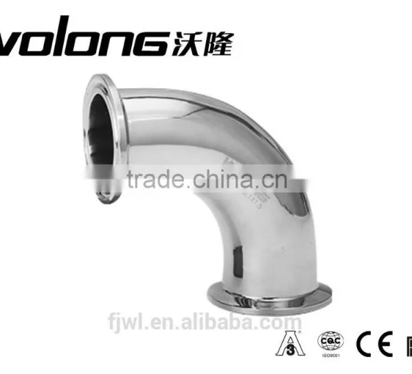 Stainless Steel Sanitary Pipe Bend 90D Elbow photo-2