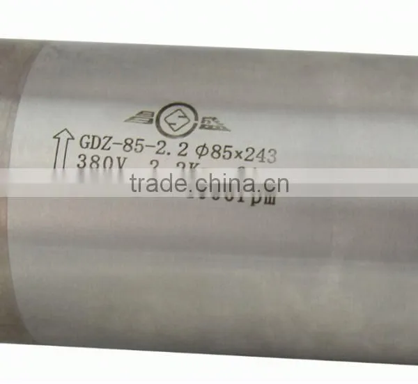 GDZ85-2.2(380V) Toauto 2.2kw 24000rpm Wood Work Spindle Motor for Cnc photo-2