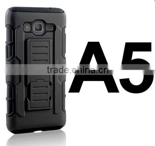 Hybrid Hard Armor Rugged Mobile Phone Case For Samsung Galaxy A3 A5 Stand Back Cover photo-2