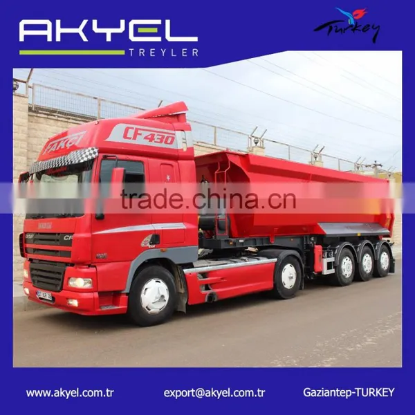 3 Axle 60 Ton Tipper Truck /Semi Trailer on Sales photo-6