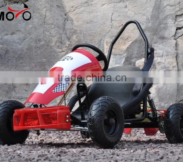 Mini Go Kart Quad Bike 49cc Go Kart With Pull/Electric Start Go Kart QWMOTO