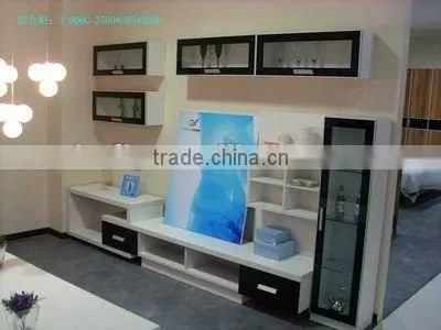 Modern Wooden Melamine Wall Units