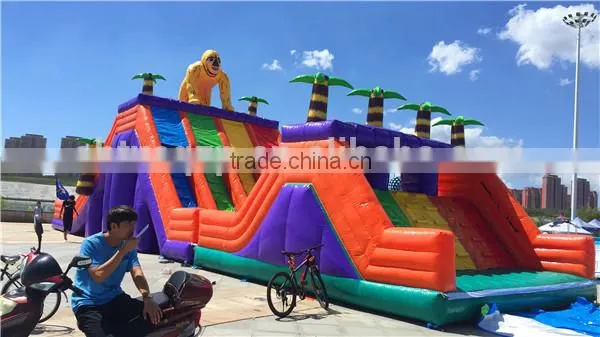 60m Long Giant Inflatable Obstacle Course for Adults, Outdoor Inflatable Obstacle photo-3