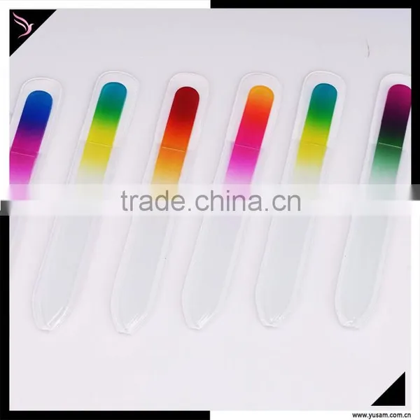 Manufacturer Supply OEM Crystal Glass Nail File