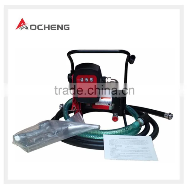AC220V Diesel Transfer Pump Kit With Manual Nozzle Meter