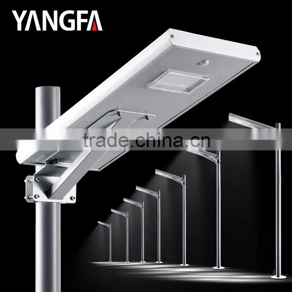YANGFA Motion Sensor Solar Led Street Light All in One AS01 20W