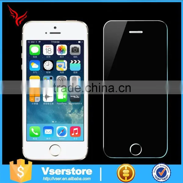 Hot Selling China Anti-shock Screen Protector for Iphone5 5s 2.5d Tempered Glass Screen Protector photo-5