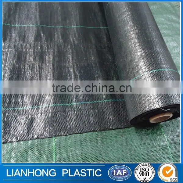 3.2oz Heavy Duty 6.5ft Wide Weed Barrier Fabric Panel, Garden Fabric 3.2 Oz/sq.yd, Woven Weed Control Landscape Fabric Sheeting photo-2