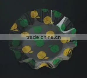 Round Plastic Serving Tray/fruit Tray /serving Tray/snack Tray