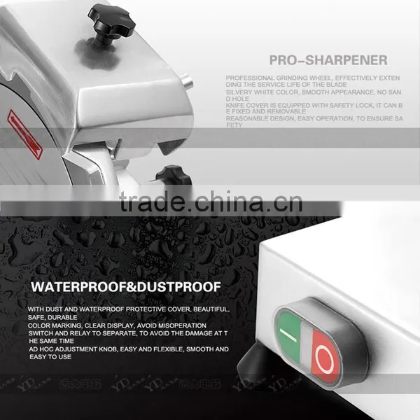 Slicing Machine Commercial Stainless Steel Slicer 110V or 220v Semi-automatic Slicing Machine photo-3