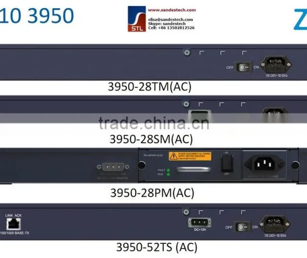 ZTE 3950-28TM, RS-3950-28TM-AC, 24 FE RJ45 + 2 GE SFP + 1 Expansion Card Slot ZTE ZXR10 3950 photo-3