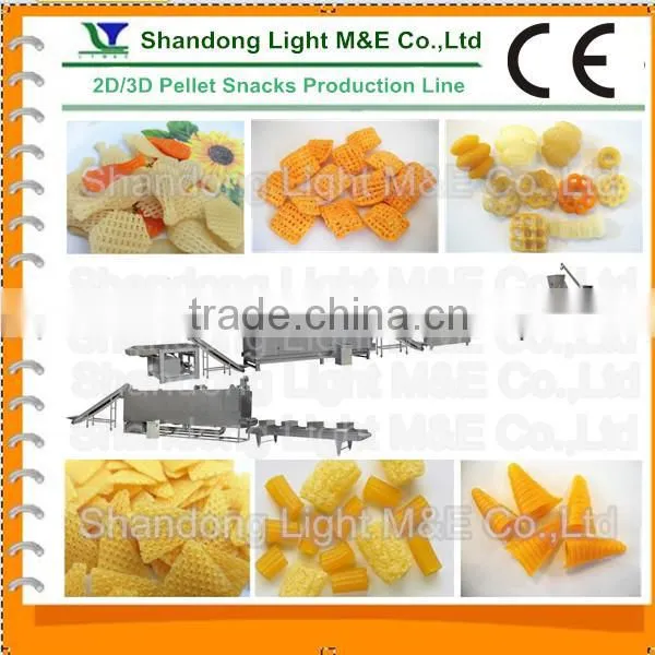 Factory Price Turnkey 3D Snacks Pellet Food Production Line photo-2