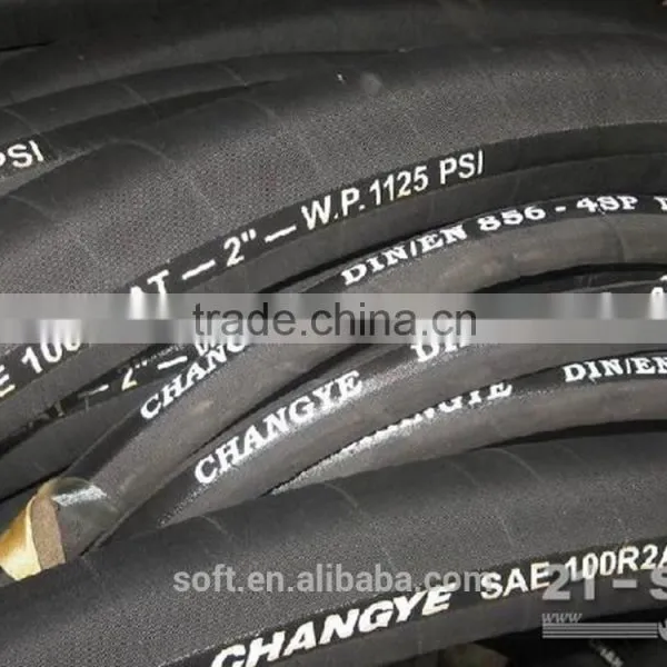 Steel Wire Braided Hydraulic Hose 2SN photo-5
