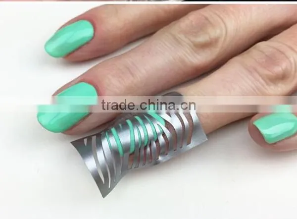 New Designs Easy Reusable Stamping DIY Nail Stencils DIY Products Nail Artist Paint Stencil Kit