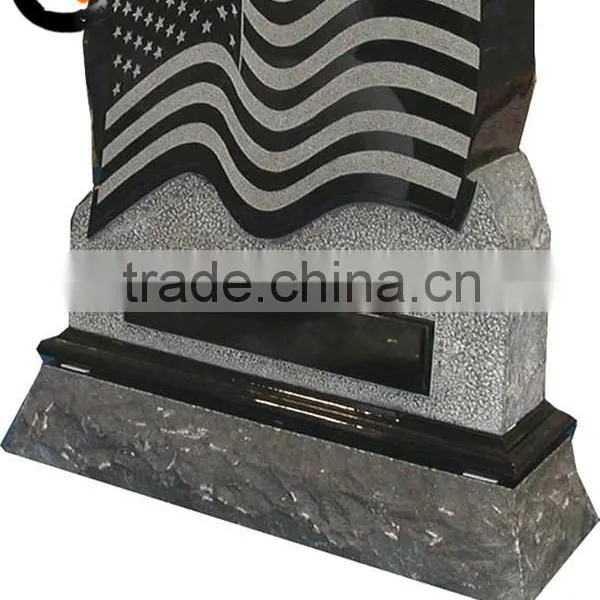 Carved Granite Tombstone/Monument/Grave Stone
