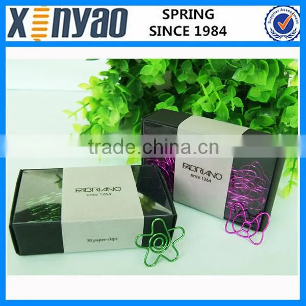 Hight Quality Promotional Gifts With Paper Box Custom Logo Metal Red Heart Shape Paper Clips photo-6