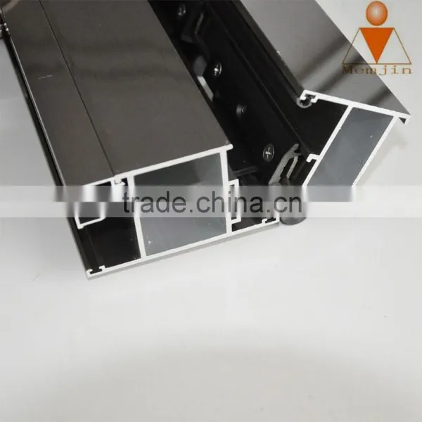 New 6061 T6 Aluminium Extrusion Profile for Windows and Doors for Exporting photo-2