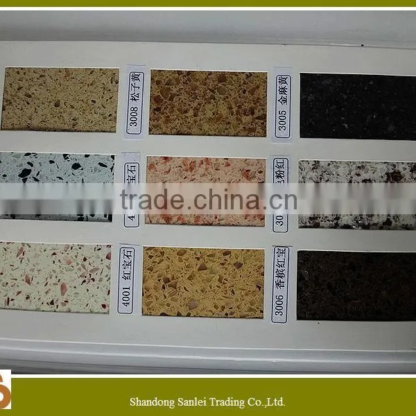 Hot Sale Red Quartz Slabs photo-6