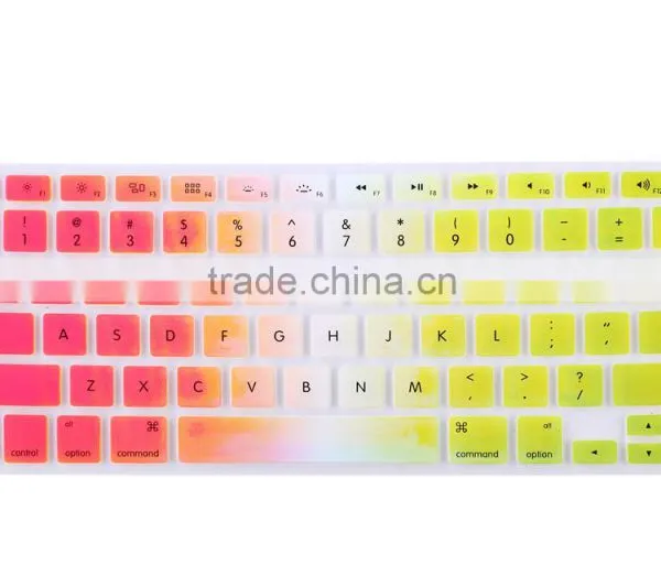 Colorful Silicone Notebook Keyboard Cover Case photo-5