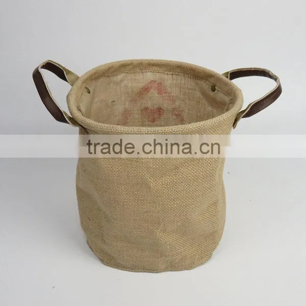 Promotion High Quality Reusable Foldable Shopping Bag Jute Bag photo-3