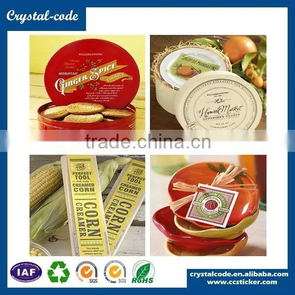 Self Adhesive Fruit Label Sticker,food Packaging Label photo-3