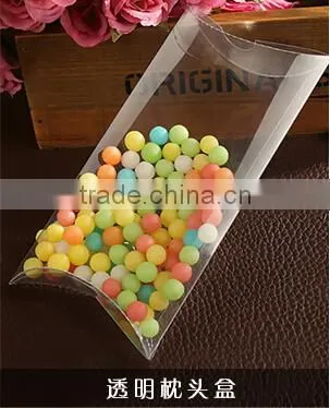 Pillow Box ,pvc Pillow Box ,clear Candy Box