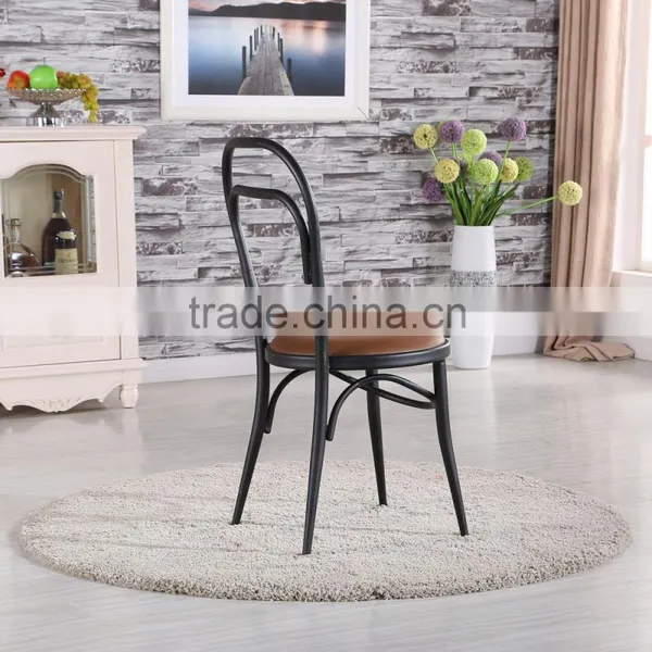 New Metal Restaurant Dinning Chairs With Cushions T001 photo-2