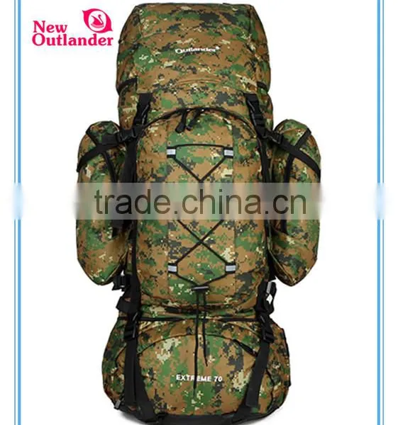 Army Travel Backpack With Rain Cover photo-3