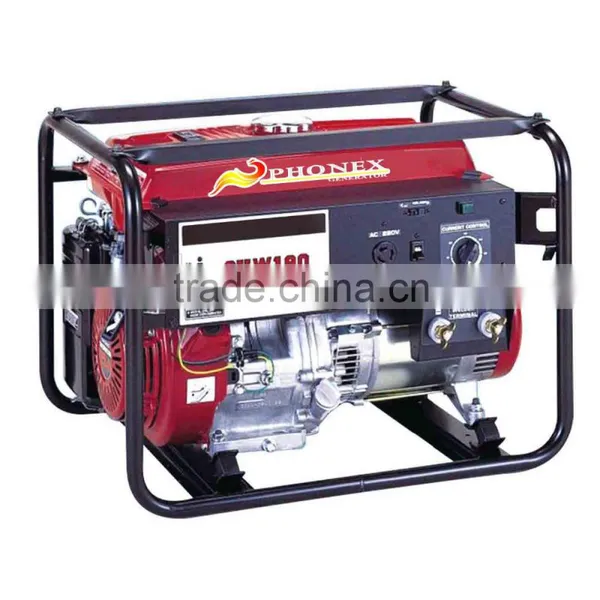 HONDA GX390 Motor SHW190 Welder Generator, Electric Welding Machine, Used Gasoline Welding Generator