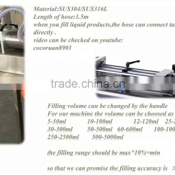 Filling Machine,semi Automatic Cylinder Pneumatic Liquid Filling Machine photo-3