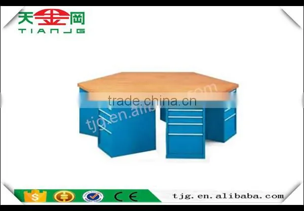 TJG CHINA Anti-Static Workbench Wear-Resisting Desktop Heavy-Duty Workbench Model TJG - 1813F Assembly Line Work Station Worksho photo-3