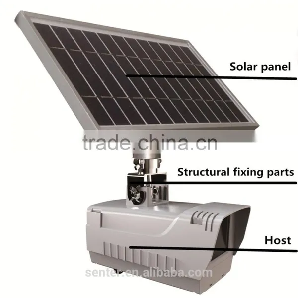 SENTER ST2303B IP65 Monitoring Terminal Intelligent Patrol System With Solar Panel 30 Days Standby photo-5