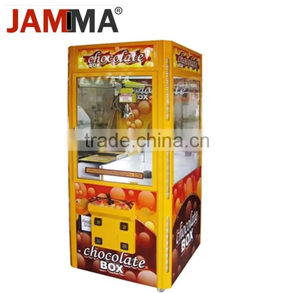 Chocolate Circus-themed Crane Claw Machine for Sale From One of First Mover of Chocolate Crane Machine and Arcade Machine