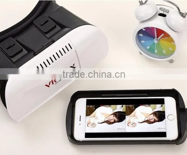 VR Virtual Augmented Reality 3.0 Box,frames Eye Glasses With Remote