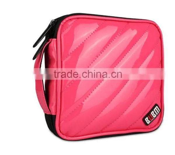 New Product BUBM SHENZHEN PU Pink CD DVD Case WHOLESALE photo-4