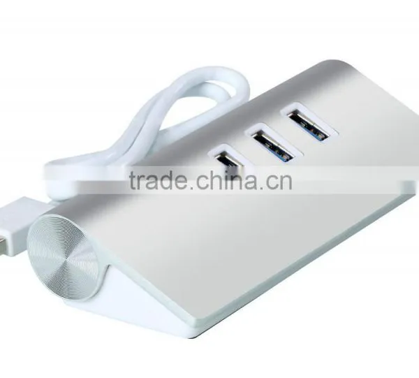 Top Grade Usb Por Hub Suppliers, High Speed Usb3.0 3 Por Hub With One RJ45 Lan Port photo-6