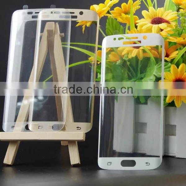 Wholesale AAA Quality 0.26mm HD Clear 2.5D 9H Hardness Tempered Glass Screen Protector for Samsung Galaxy S6 Edge photo-4