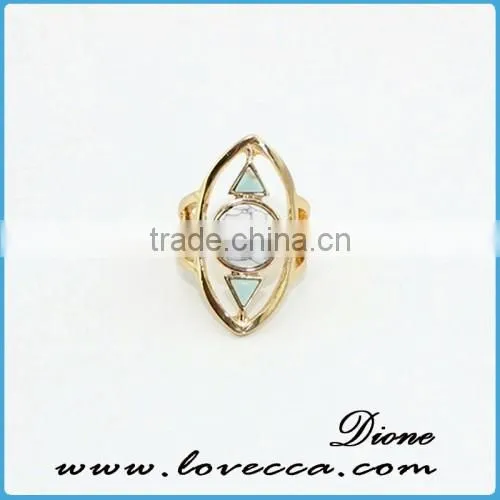 Fashion Infinity Ring With Cute Simple Gemstone photo-4
