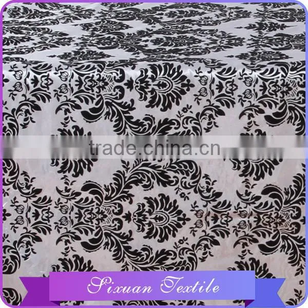 Classical Baroque Flocked Table Cloth photo-2