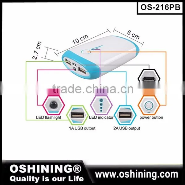 Battery Charger Mobile Power Bank for Cell Phone,Dual Usb Mobile Power Bank photo-5